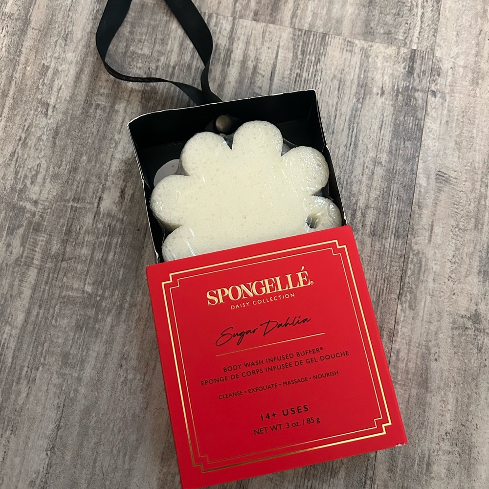 Spongellé Daisy Collection Sugar Dahlia Body Wash Infused Buffer